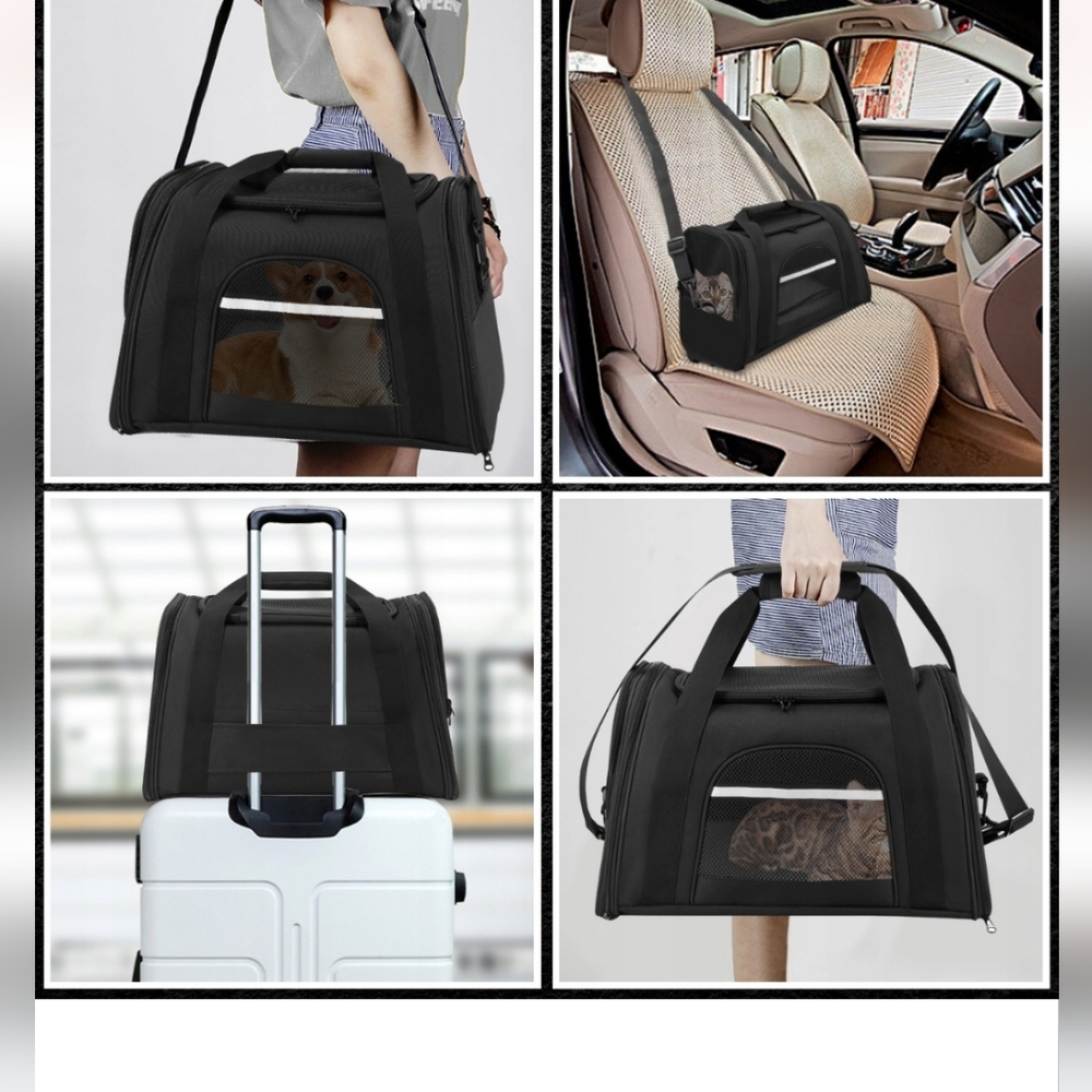 Pet Travel Carrier Small Dog/Cat NWOT